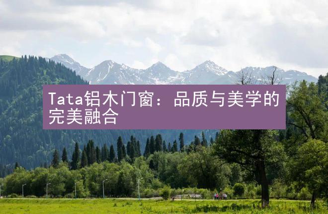 Tata铝木门窗：品质与美学的完美融合