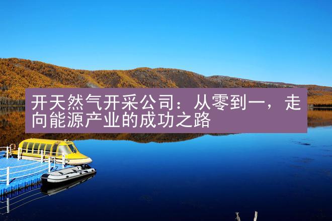 开天然气开采公司：从零到一，走向能源产业的成功之路