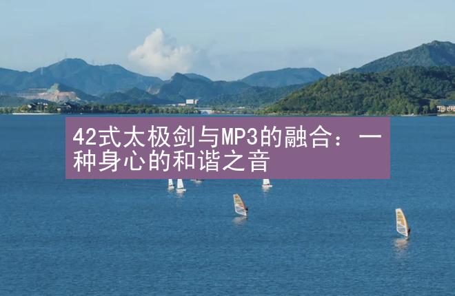 42式太极剑与MP3的融合：一种身心的和谐之音